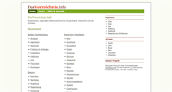 Desktop Screenshot of dasverzeichnis.info