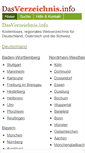 Mobile Screenshot of dasverzeichnis.info